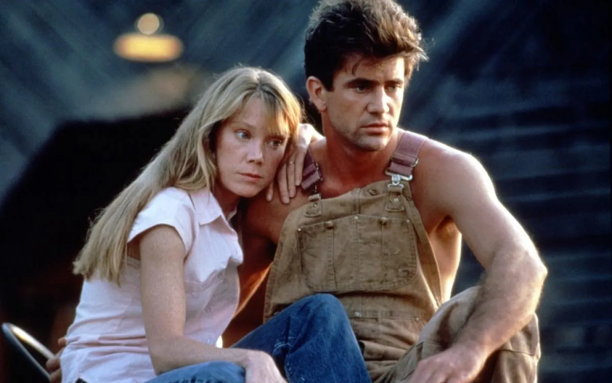 Мел Гибсон в фильме Река Мел Гибсон в фильме Река