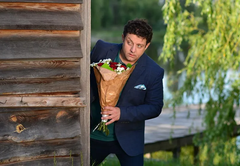 Михаил Полицеймако в фильме Воспитание и выгул собак и мужчин