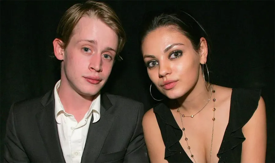 Мила Кунис и Маколей Калкин Мила Кунис и Маколей Калкин