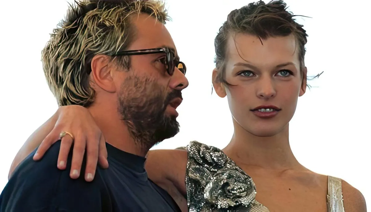 Милла Йовович и Люк Бессон 2