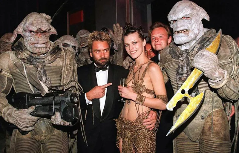 Милла Йовович и Люк Бессон 4