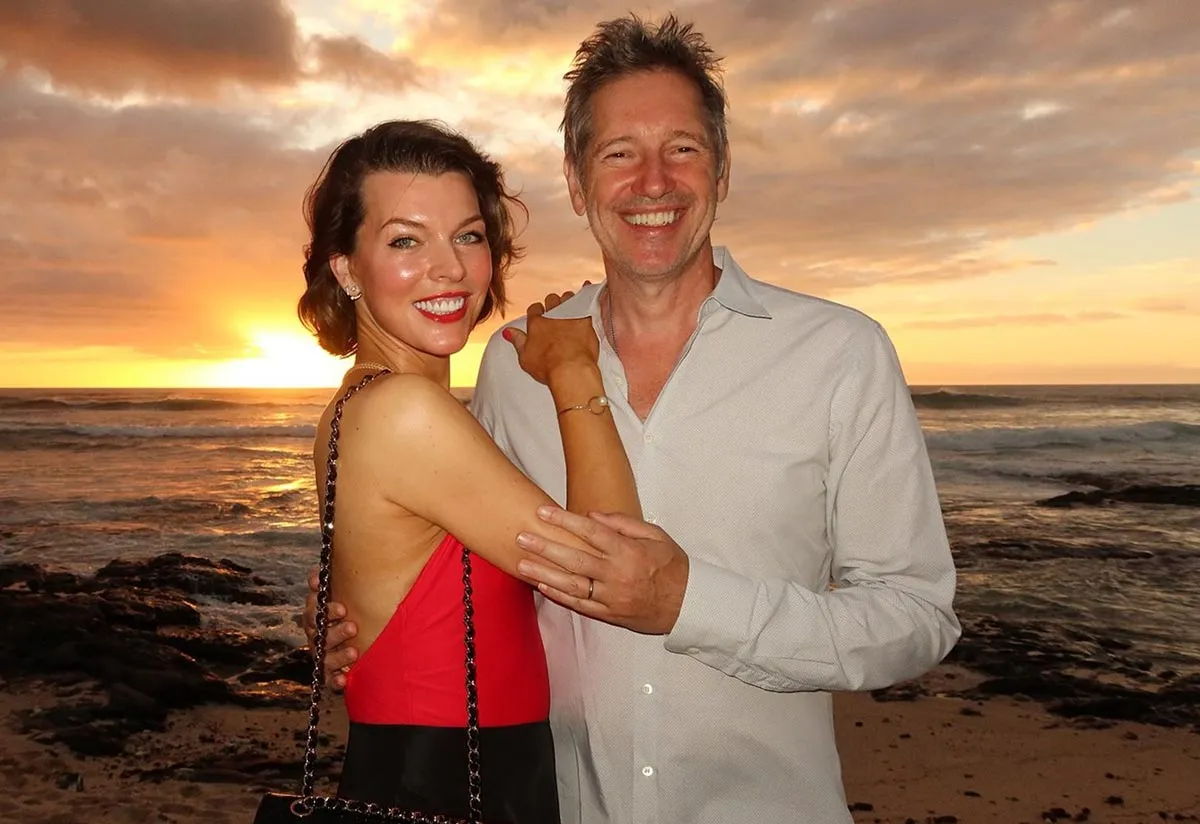 Милла Йовович и Пол Андерсон 4