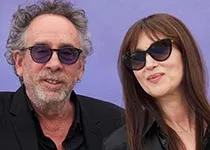 Моника Белуччи и Тим Бёртон