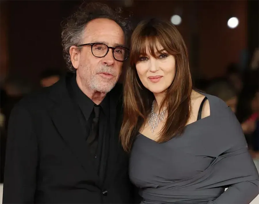 Моника Белуччи и Тим Бёртон 2