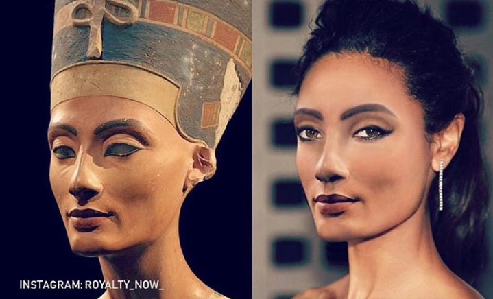 Нефертити тогда и сейчас Нефертити тогда и сейчас