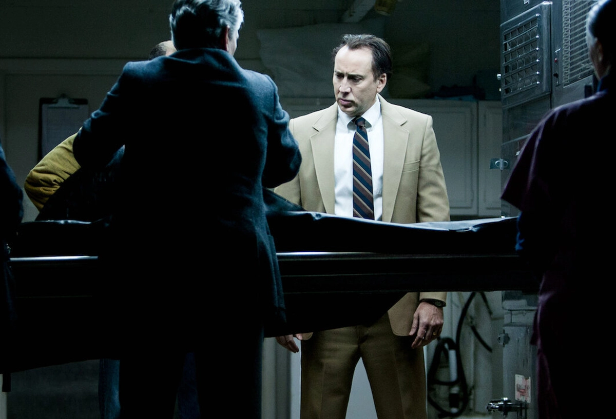 Николас Кейдж в фильме Мёрзлая земля Николас Кейдж в фильме Мёрзлая земля