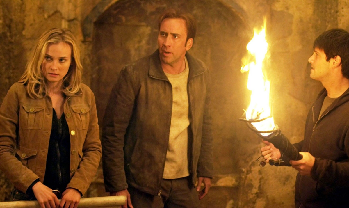 Николас Кейдж в фильме Сокровище нации Николас Кейдж в фильме Сокровище нации