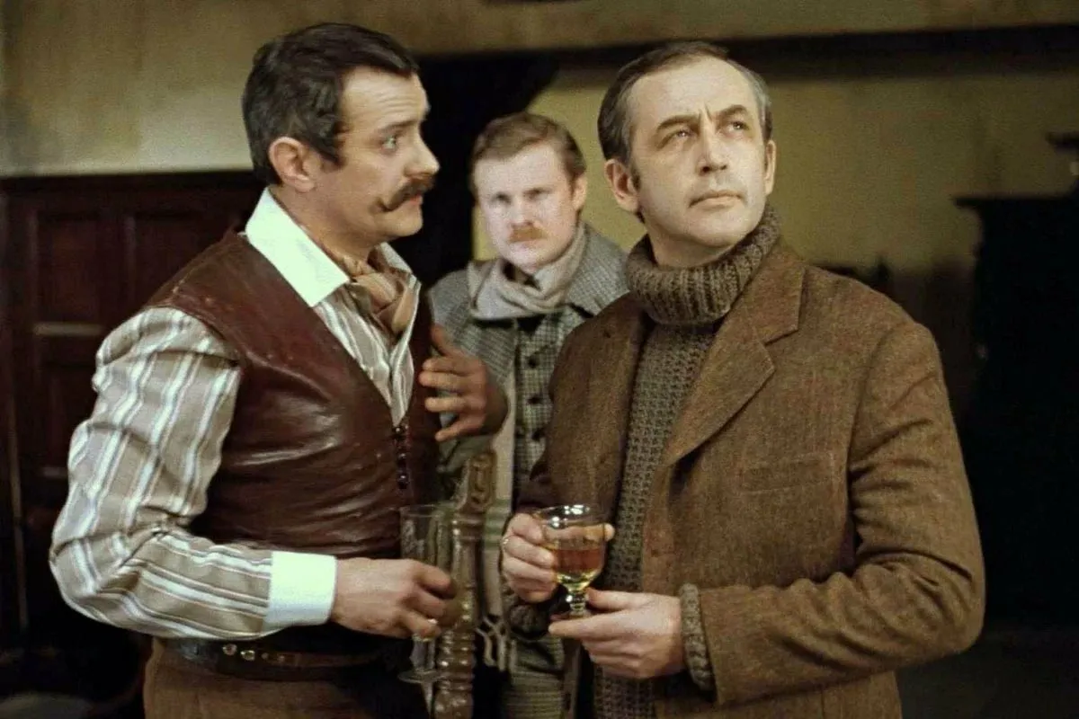 Никита Михалков в фильме Приключения Шерлока Холмса и доктора Ватсона: Собака Баскервилей