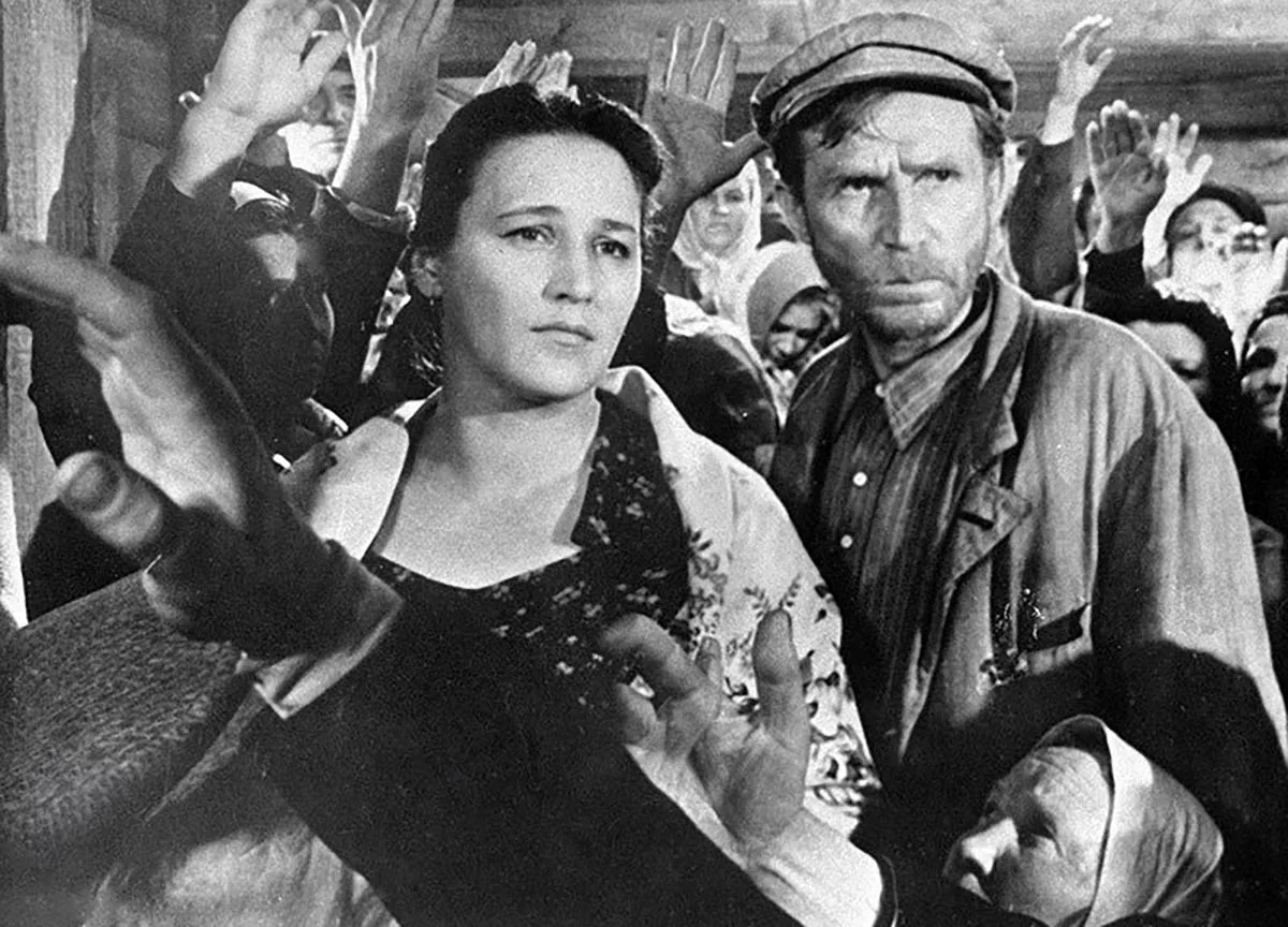 Нонна Мордюкова в фильме Председатель