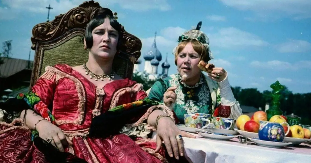 Нонна Мордюкова в фильме Женитьба Бальзаминова