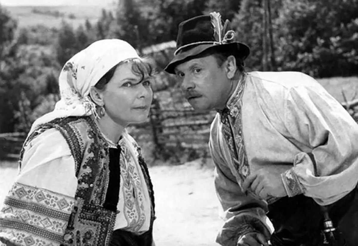 Ольга Аросева в фильме Трембита