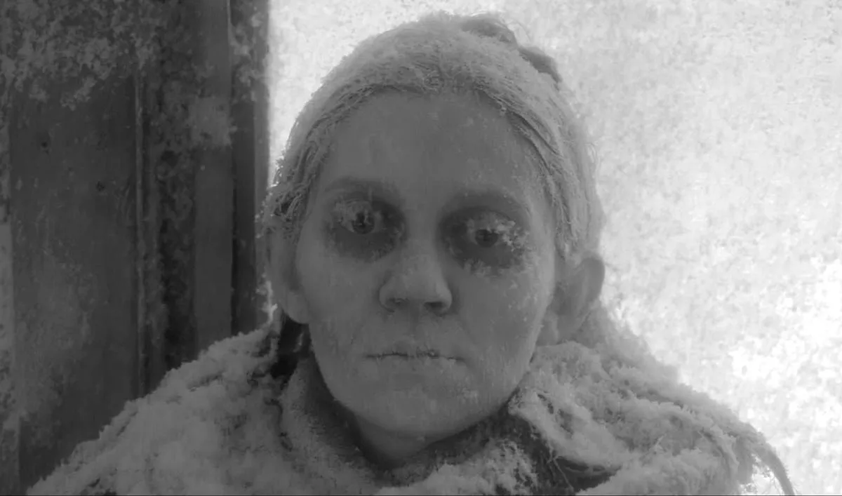 Ольга Озоллапиня в фильме Блокадный дневник