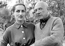 Пабло Пикассо и Франсуаза Жило