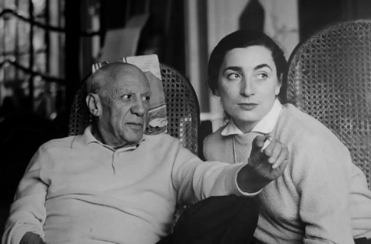 Пабло Пикассо и Жаклин Рок Пабло Пикассо и Жаклин Рок