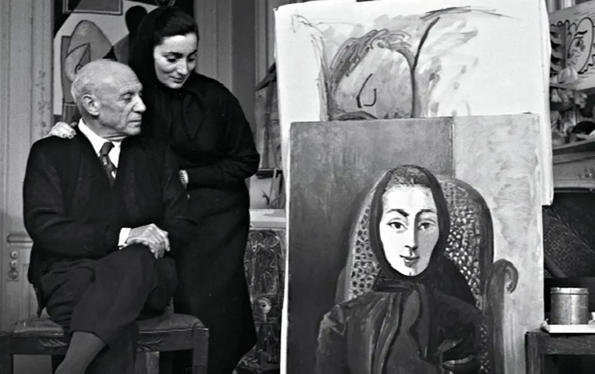 Пабло Пикассо и Жаклин Рок Пабло Пикассо и Жаклин Рок 3