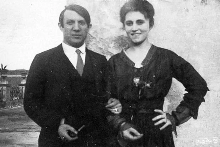 Пабло Пикассо и Ольга Хохлова