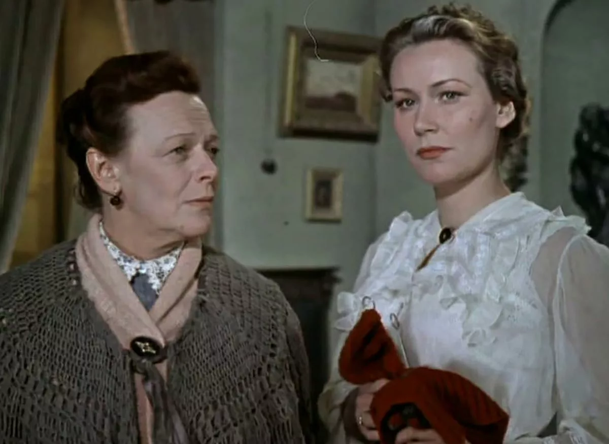 Татьяна Пельтцер в фильме Два капитана Татьяна Пельтцер в фильме Два капитана