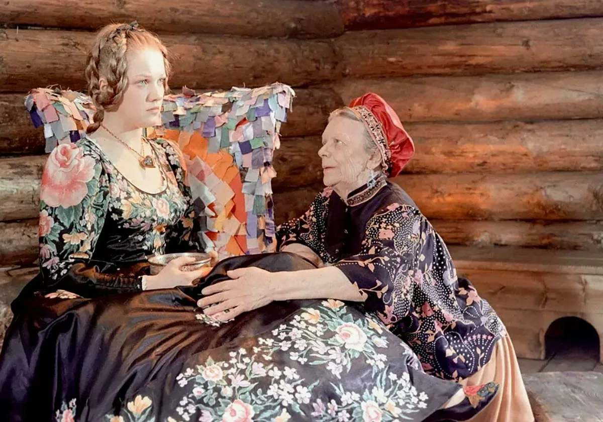 Татьяна Пельтцер в фильме Как Иванушка–дурачок за чудом ходил Татьяна Пельтцер в фильме Как Иванушка–дурачок за чудом ходил