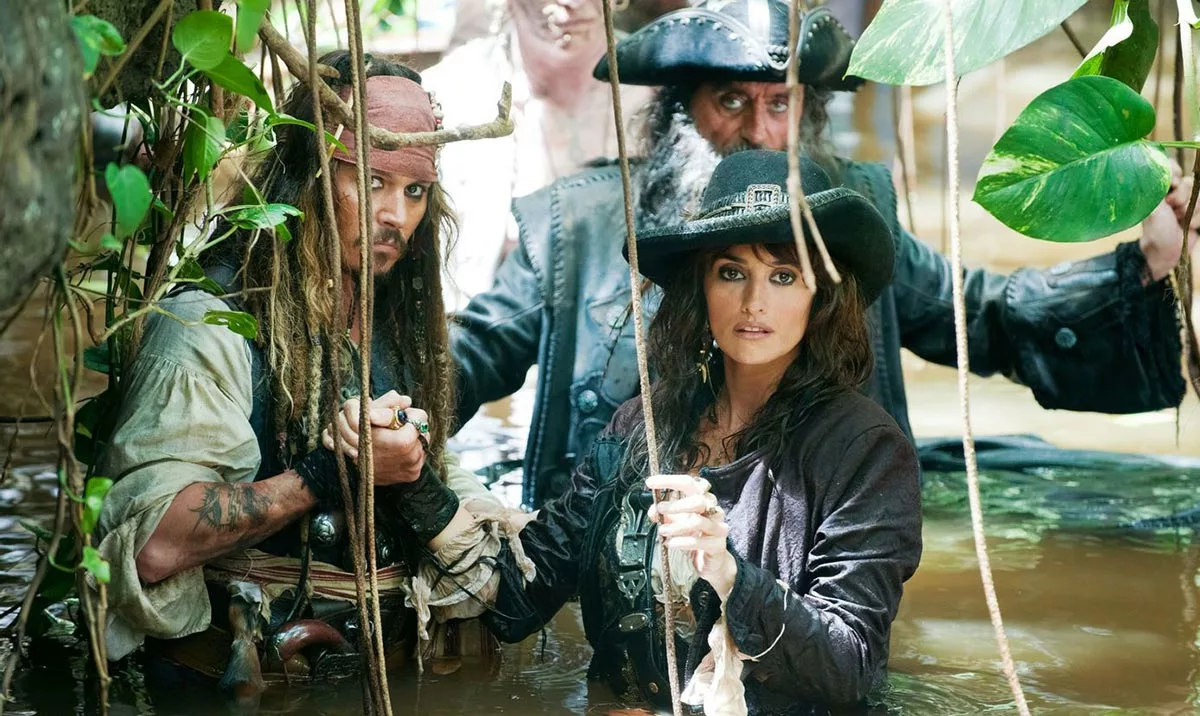 Пенелопа Крус в фильме Пираты Карибского моря: На странных берегах Пенелопа Крус в фильме Пираты Карибского моря 3