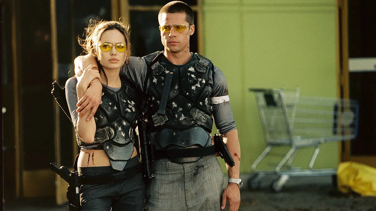 Брэд Питт в фильме Мистер и миссис Смит Брэд Питт в фильме Мистер и миссис Смит