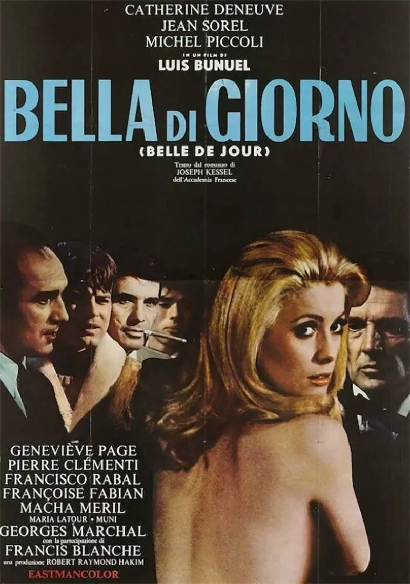 Постер фильма Луиса Бунюэля Дневная красавица Постер фильма Луиса Бунюэля Дневная красавица