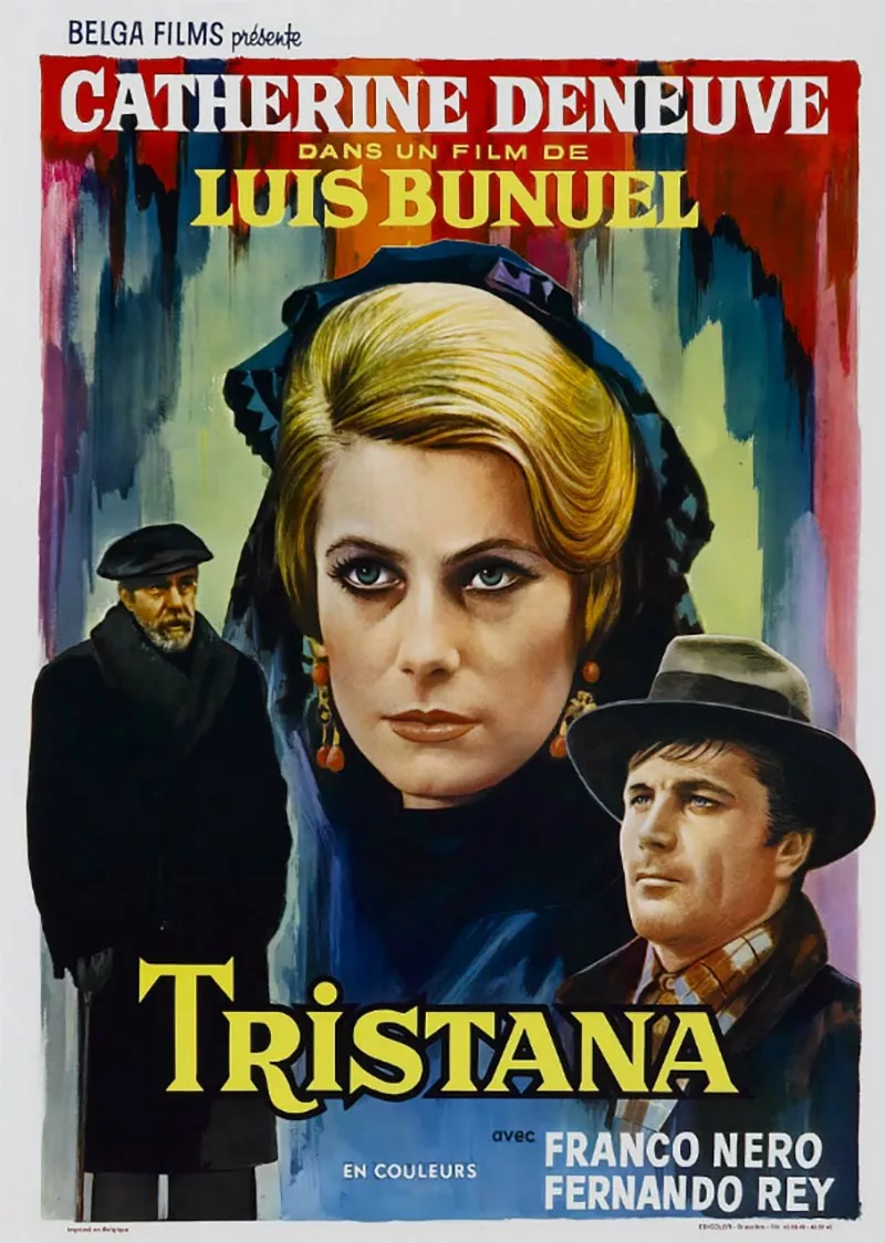 Постер фильма Луиса Бунюэля Тристана Постер фильма Луиса Бунюэля Тристана