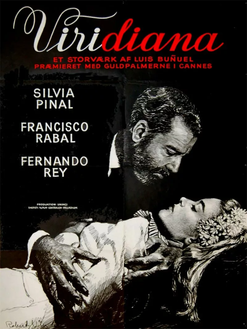 Постер фильма Луиса Бунюэля Виридиана Постер фильма Луиса Бунюэля Виридиана