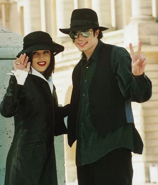 Лиза Мари Пресли и Майкл Джексон