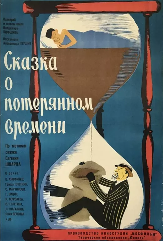 Постер фильма Александра Птушко Сказка о потерянном времени