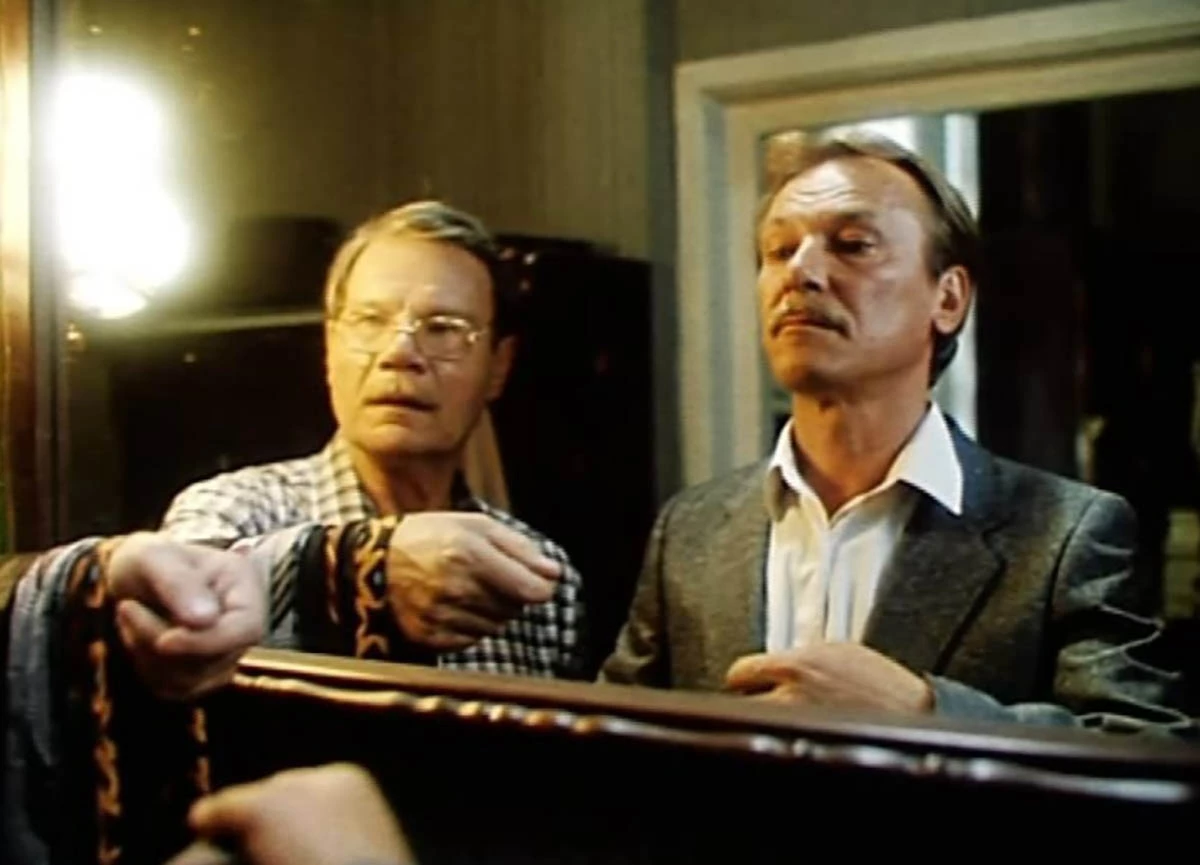 Михаил Пуговкин в фильме Артистка из Грибова