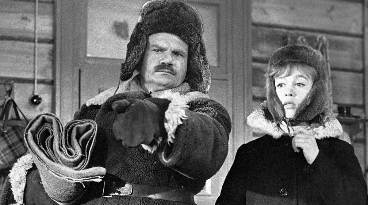 Михаил Пуговкин в фильме Девчата