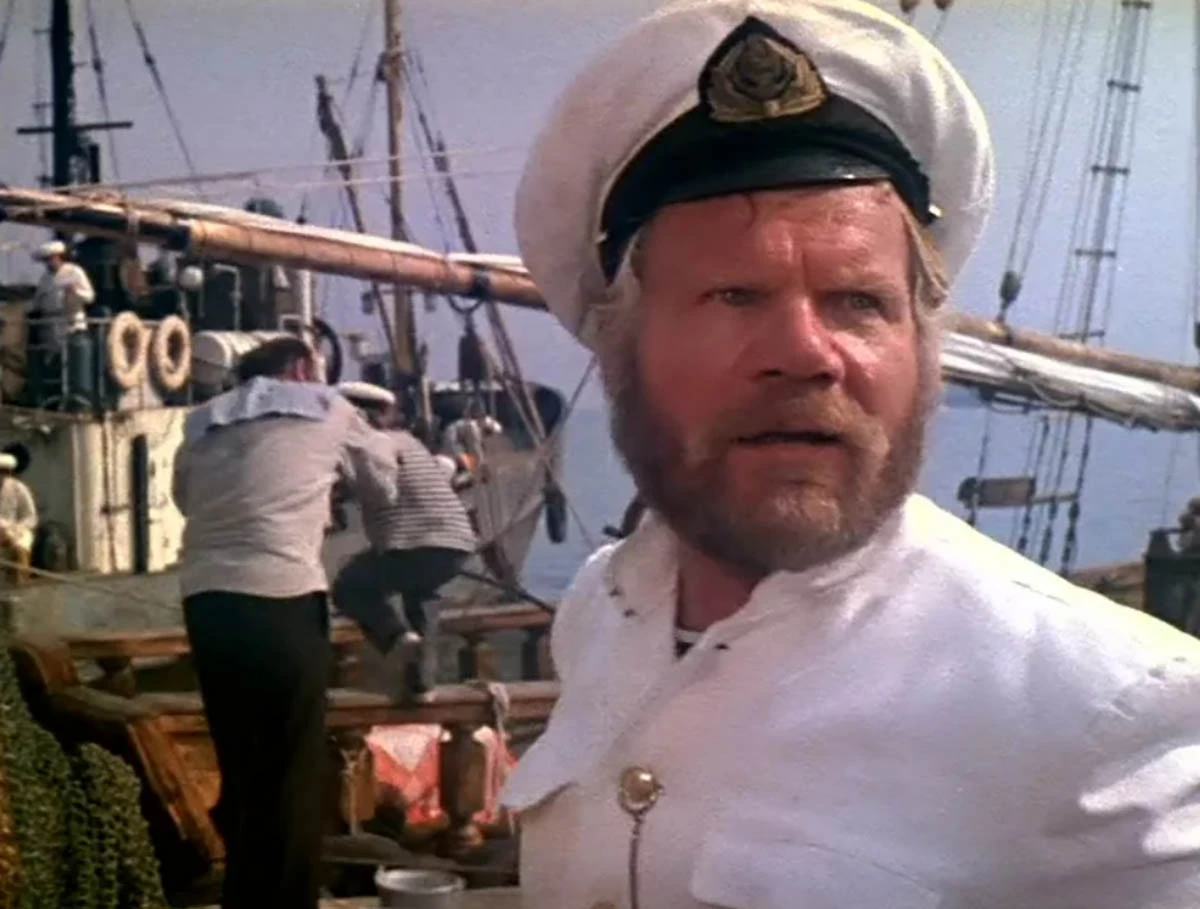 Михаил Пуговкин в фильме Новые приключения капитана Врунгеля