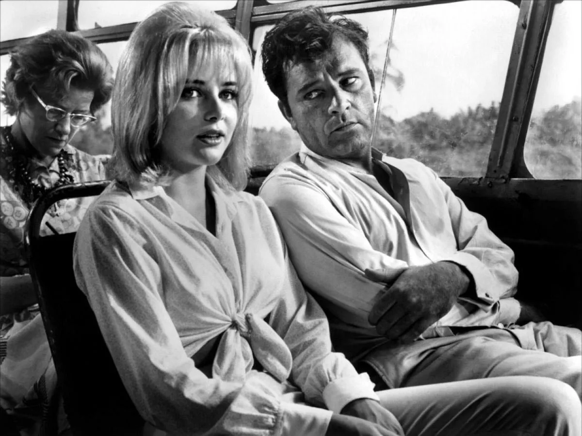 Ричард Бёртон в фильме Ночь игуаны Ричард Бёртон в фильме Ночь игуаны