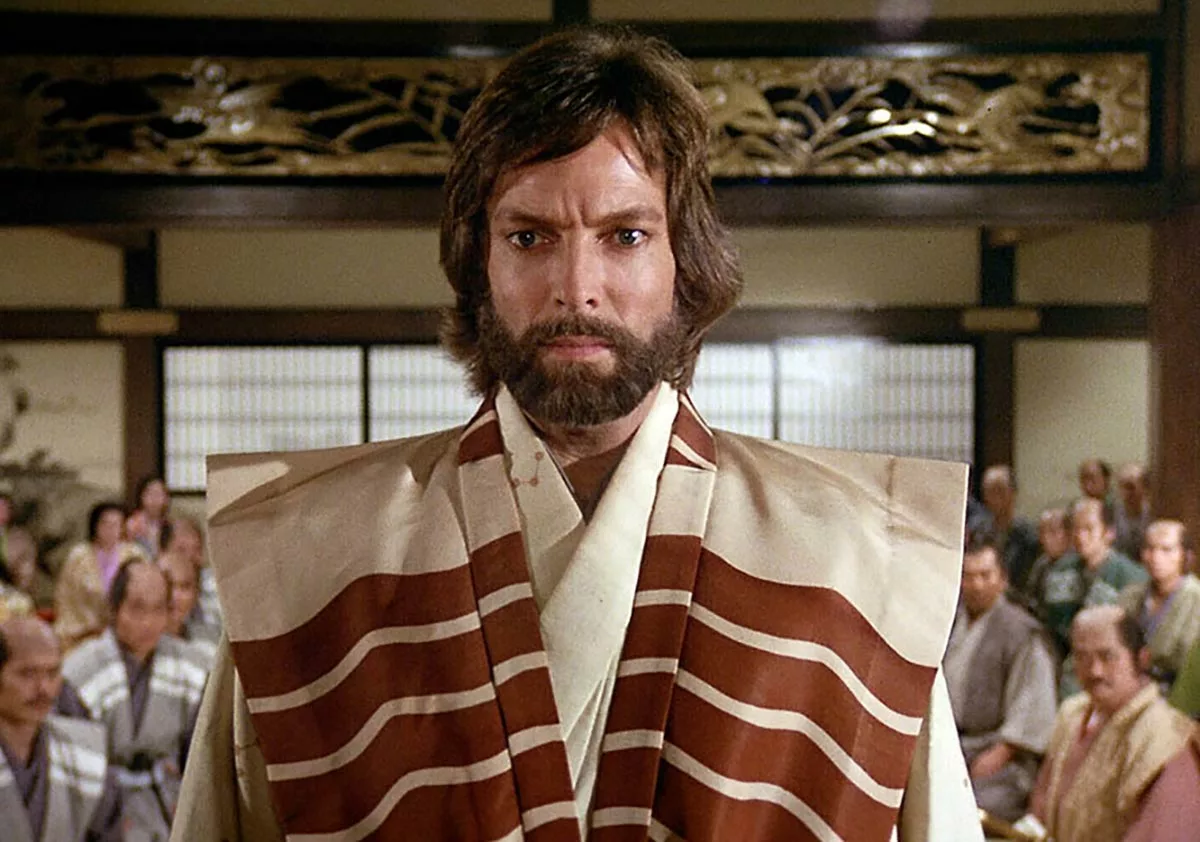 Ричард Чемберлен в сериале Сёгун Ричард Чемберлен в сериале Сёгун