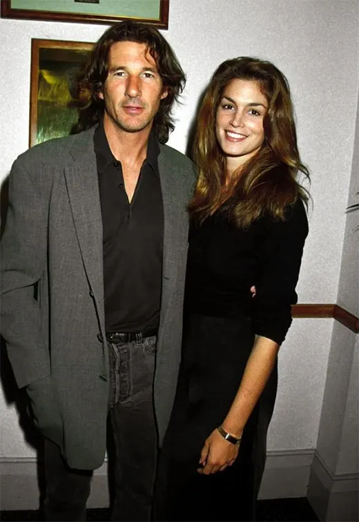 Ричард Гир и Синди Кроуфорд 2