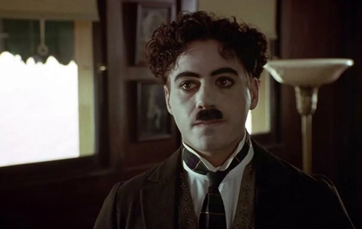 Роберт Дауни младший в фильме Чаплин