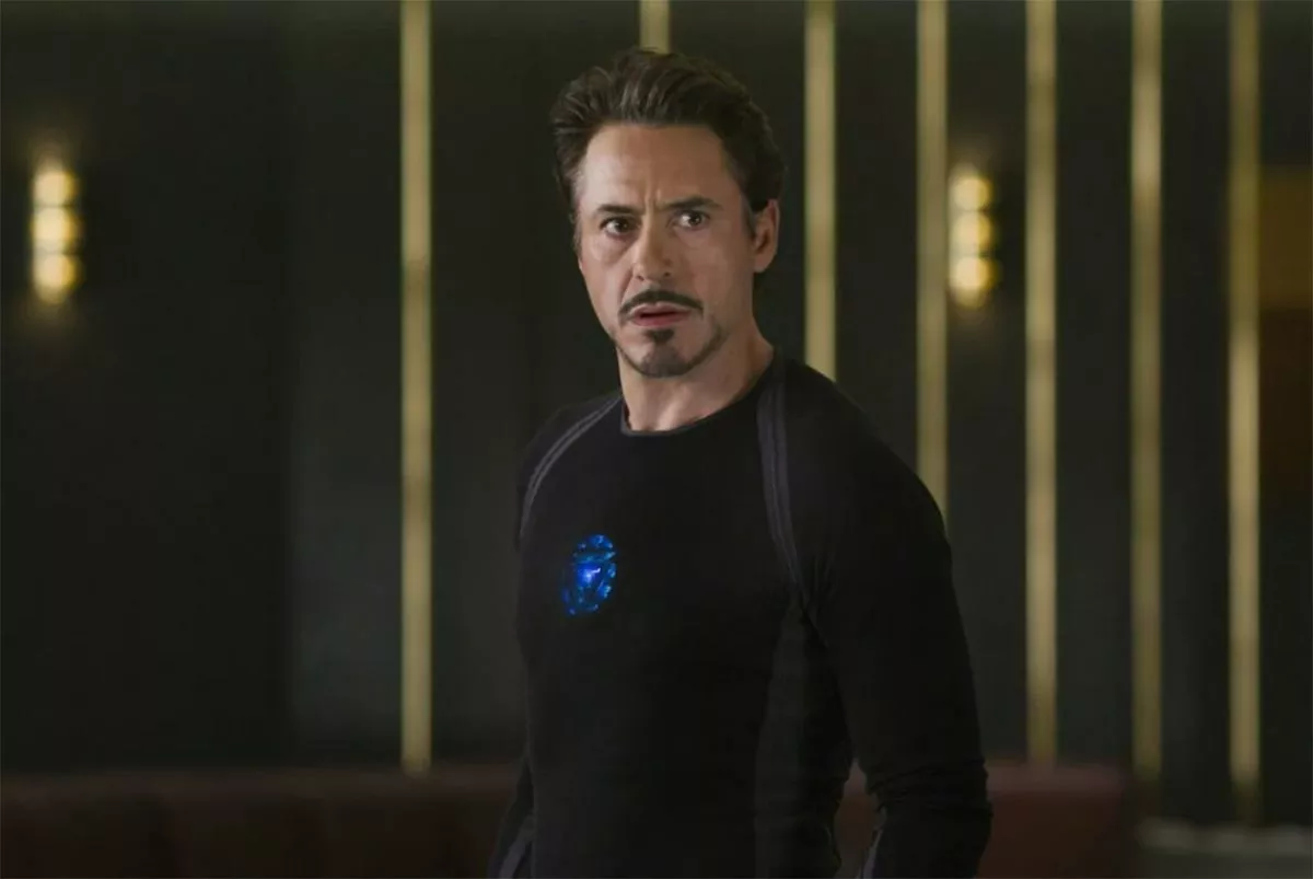 Роберт Дауни младший в фильме Мстители