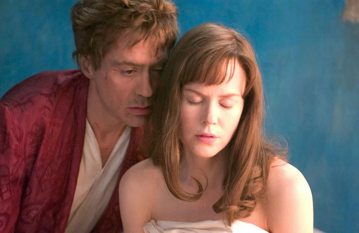 Роберт Дауни младший в фильме Воображаемый портрет Дианы Арбус