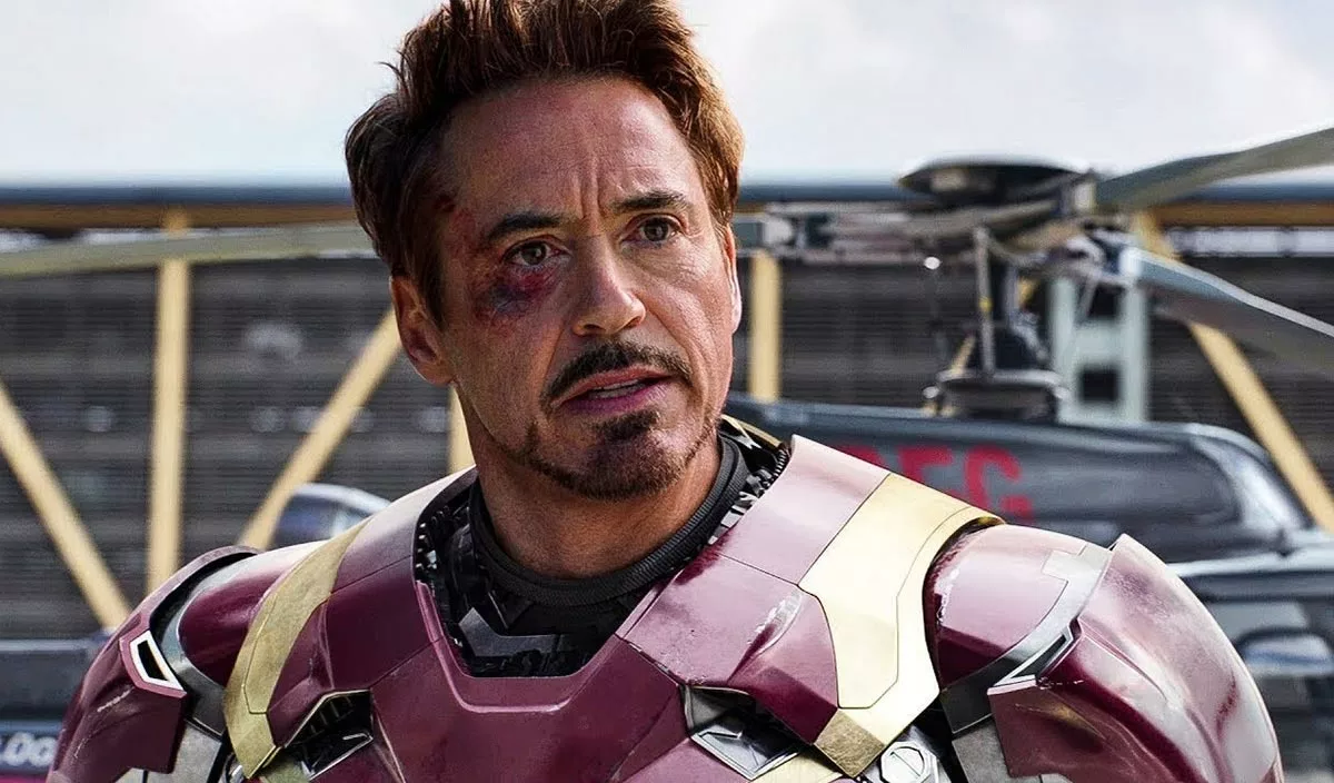 Роберт Дауни младший в фильме Железный человек