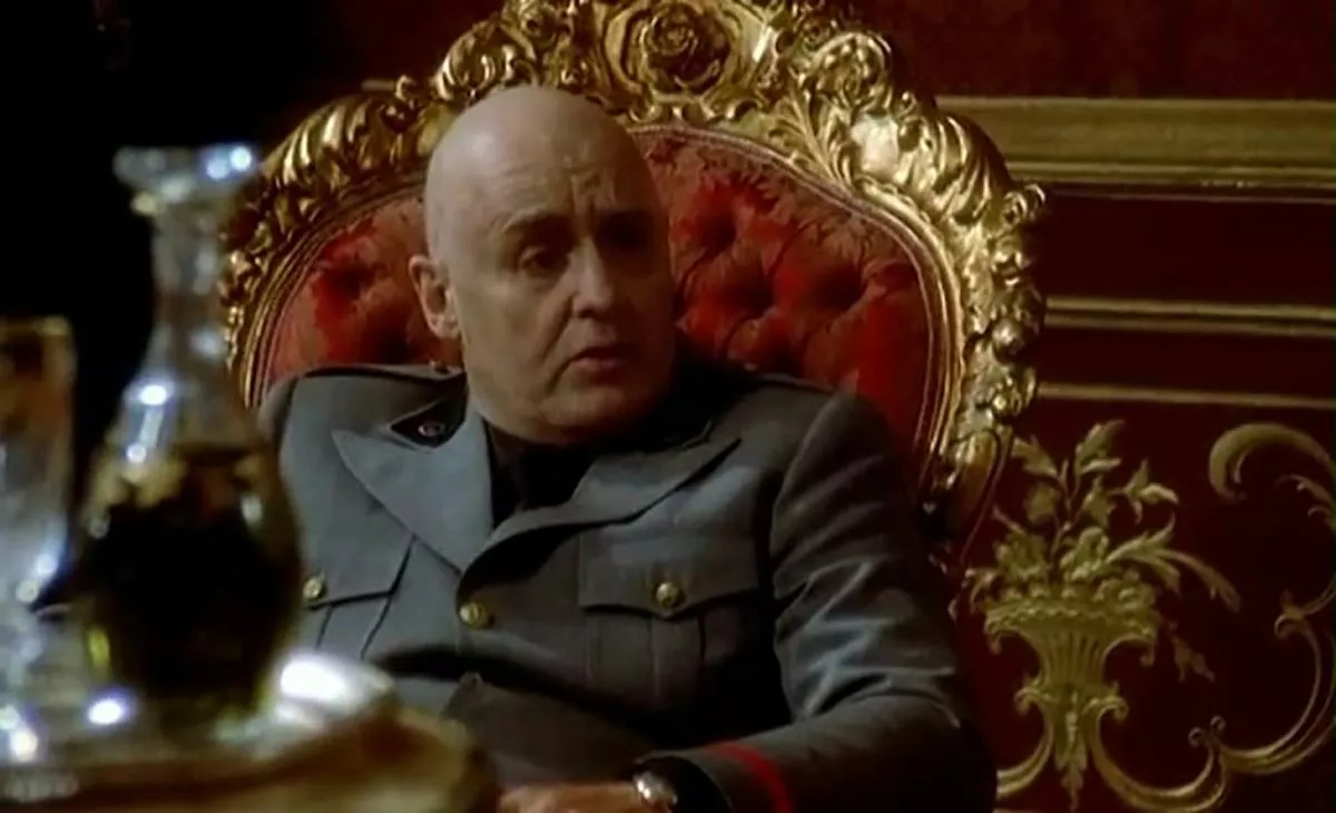 Род Стайгер в фильме Муссолини: последний акт Род Стайгер в фильме Муссолини: последний акт