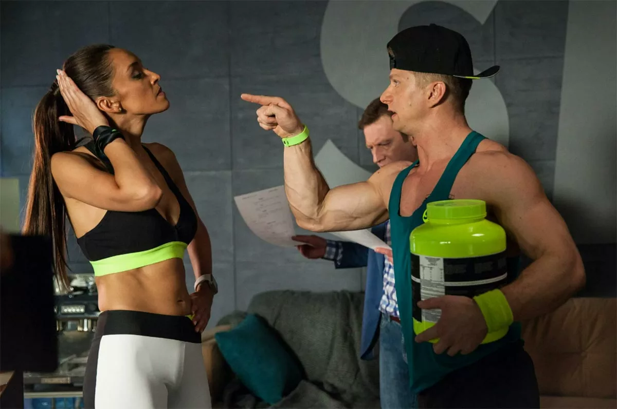 Роман Курцын в сериале Фитнес Роман Курцын в сериале Фитнес