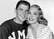 Рональд Рейган и Джейн Уайман