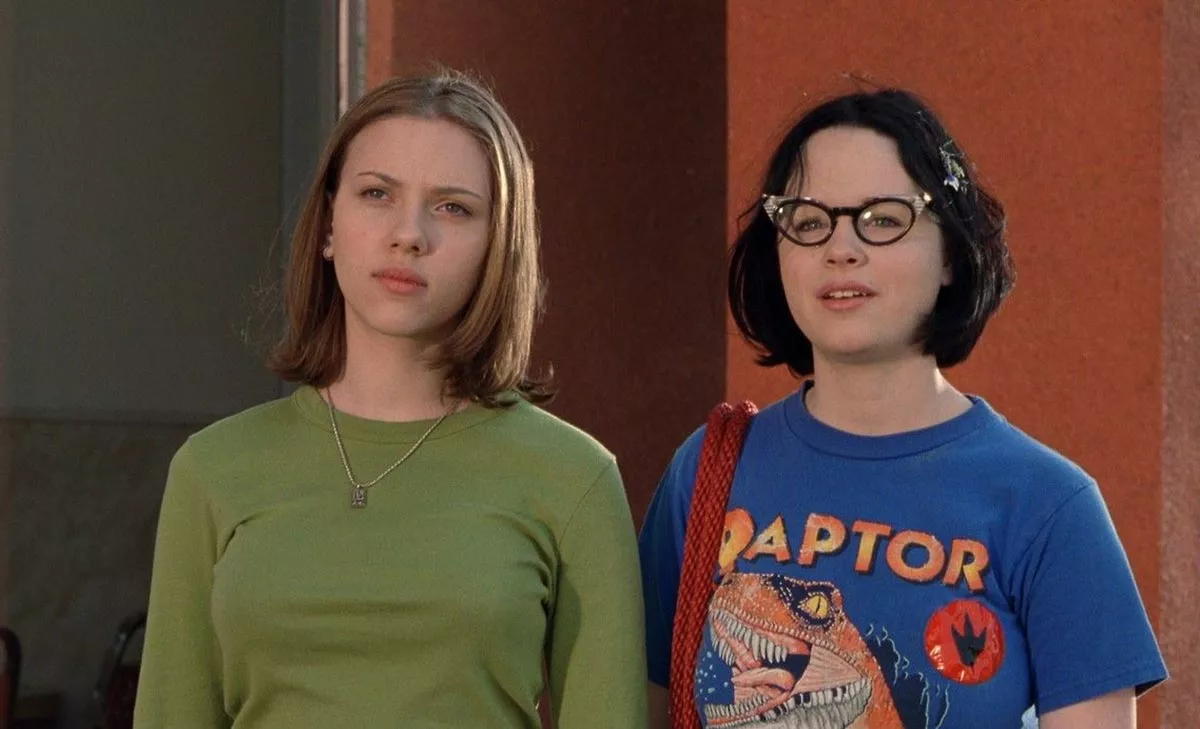 Скарлетт Йоханссон в фильме Мир призраков Скарлетт Йоханссон в фильме Мир призраков