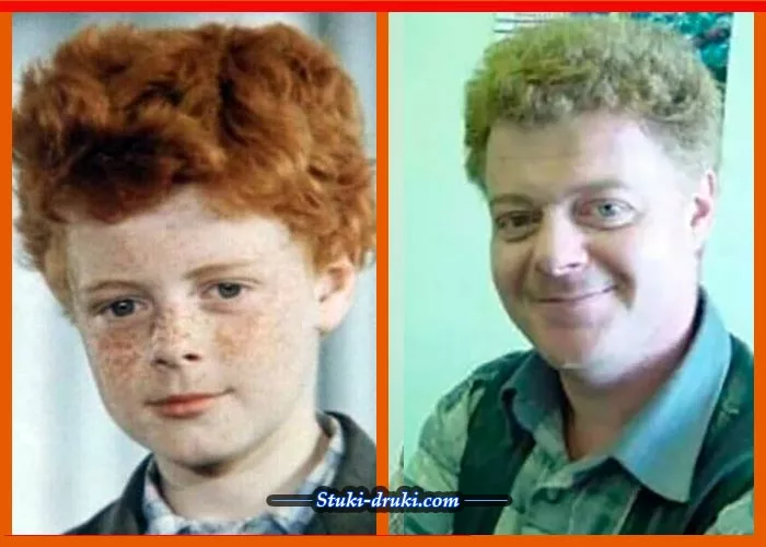 Сергей Крупеников в детстве и сейчас