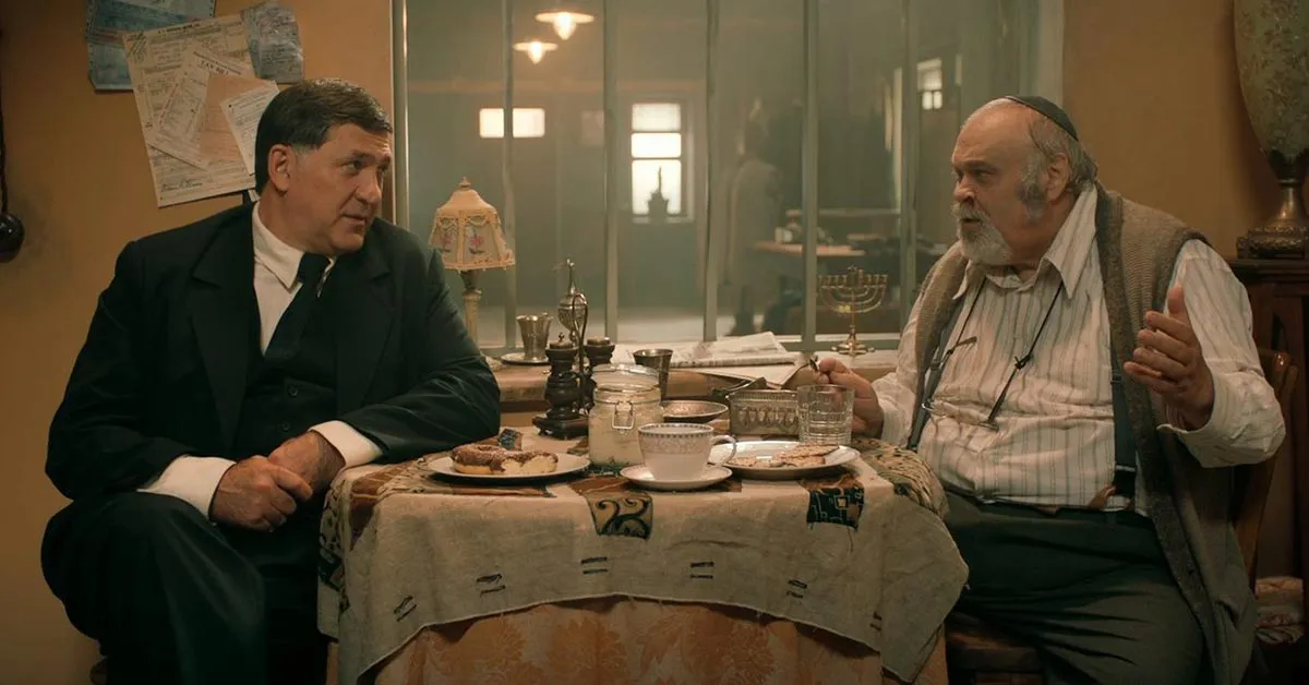 Сергей Пускепалис в фильме Портной из Бруклина