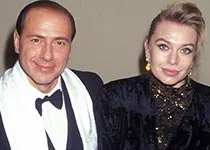Сильвио Берлускони и Вероника Ларио