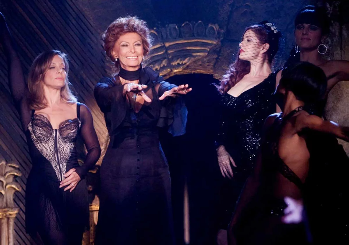 Софи Лорен в фильме Девять Софи Лорен в фильме Девять