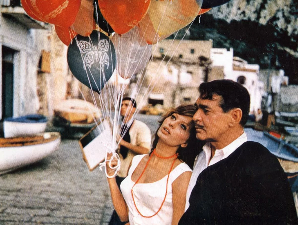 Софи Лорен в фильме Это началось в Неаполе Софи Лорен в фильме Это началось в Неаполе