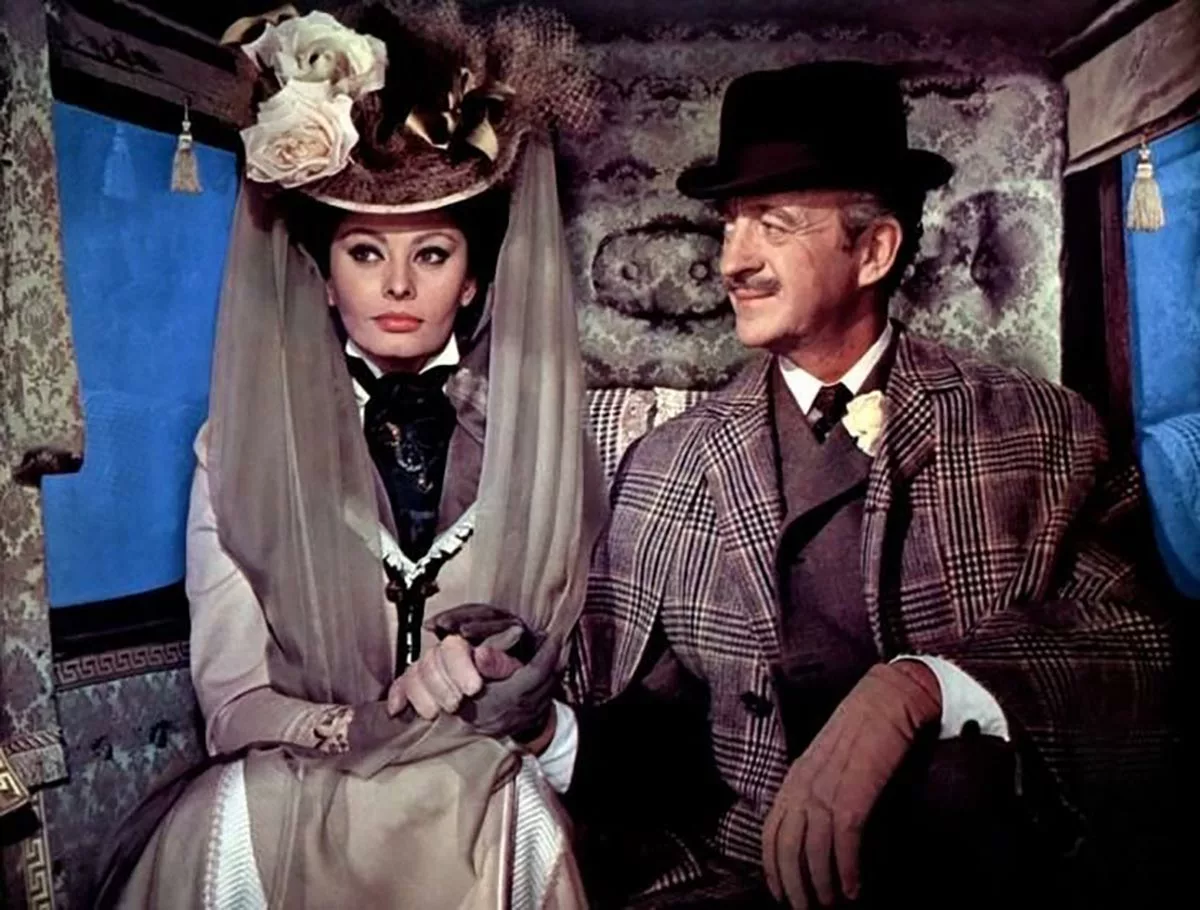 Софи Лорен в фильме Леди Л. Софи Лорен в фильме Леди Л.