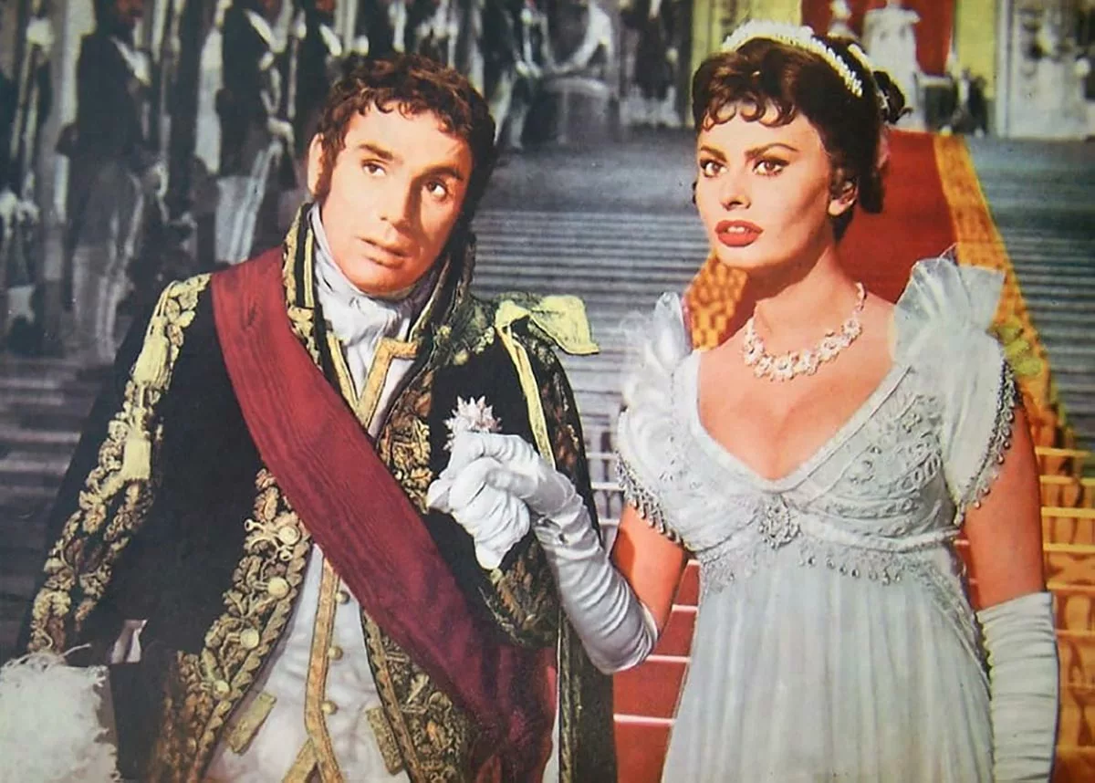 Софи Лорен в фильме Мадам Сан-Жен Софи Лорен в фильме Мадам Сан-Жен